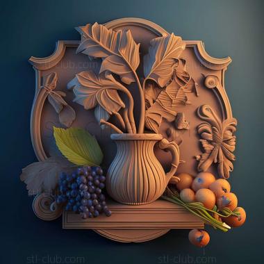 3D model still life (STL)